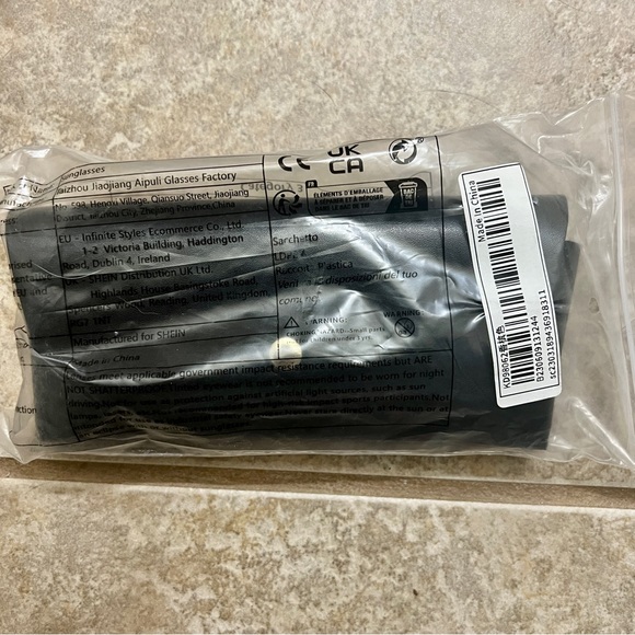 NWT SHEIN Lime Green Square Retro Y2K Plastic Frame Tinted Sunglasses - Picture 6 of 6